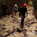 on Mauri e Miki Ferrata Burrone Giovanelli